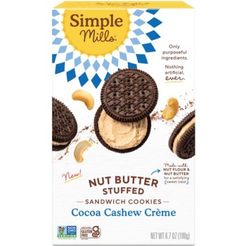Simple Mills Nut Butter Cocoa Cashew Simple Mills Nut Butter Cocoa Cashew