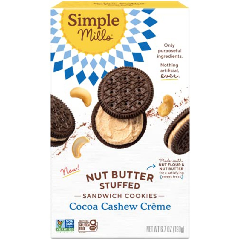 Simple Mills Nut Butter Cocoa Cashew Simple Mills Nut Butter Cocoa Cashew