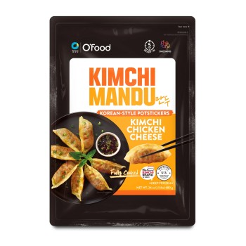 O'FOOD KIMCHI MANDU KIMCHI CHICKEN CHEESE O'FOOD KIMCHI MANDU KIMCHI CHICKEN CHEESE