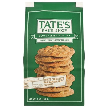 Tate's Cookies White Chocolate Macademia Tate's Cookies White Chocolate Macademia