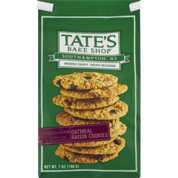 Tate's Cookies Oatmeal Raisin Tate's Cookies Oatmeal Raisin