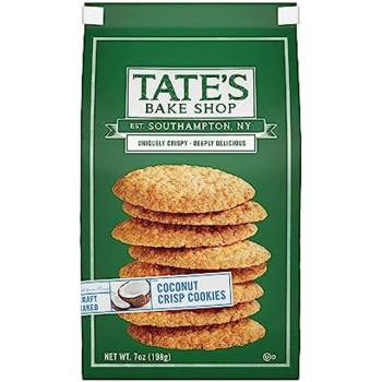 TATE'S COCONUT CRISP COOKIES TATE'S COCONUT CRISP COOKIES