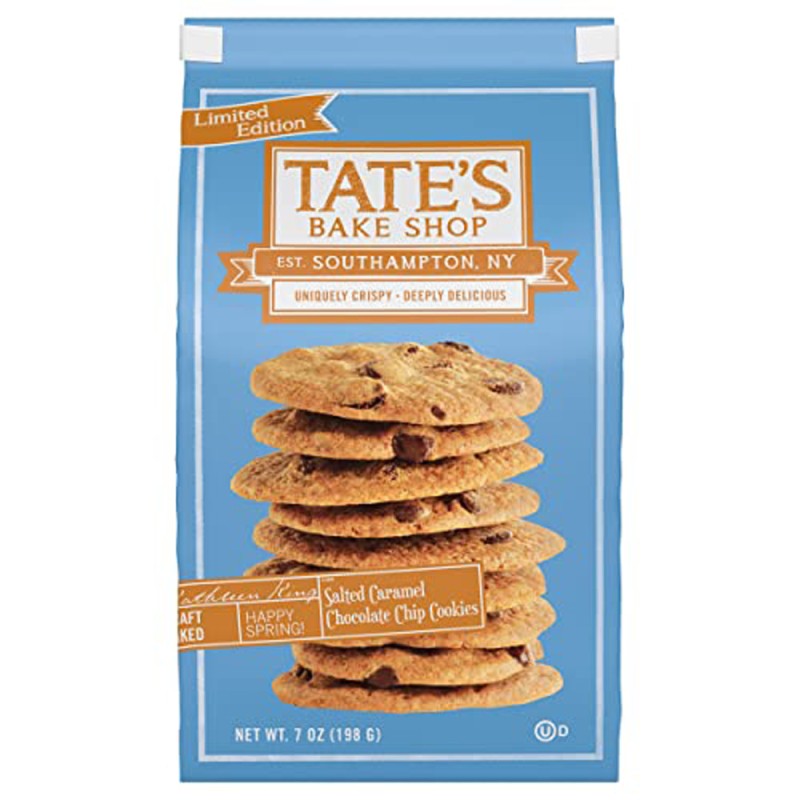 Tate's Cookies Salted Caramel Chocolate Chip Tate's Cookies Salted Caramel Chocolate Chip