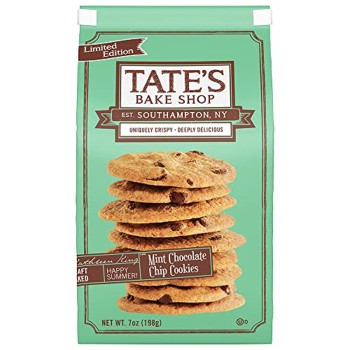 Tate's Cookies Mint Chcolate Chip Tate's Cookies Mint Chcolate Chip