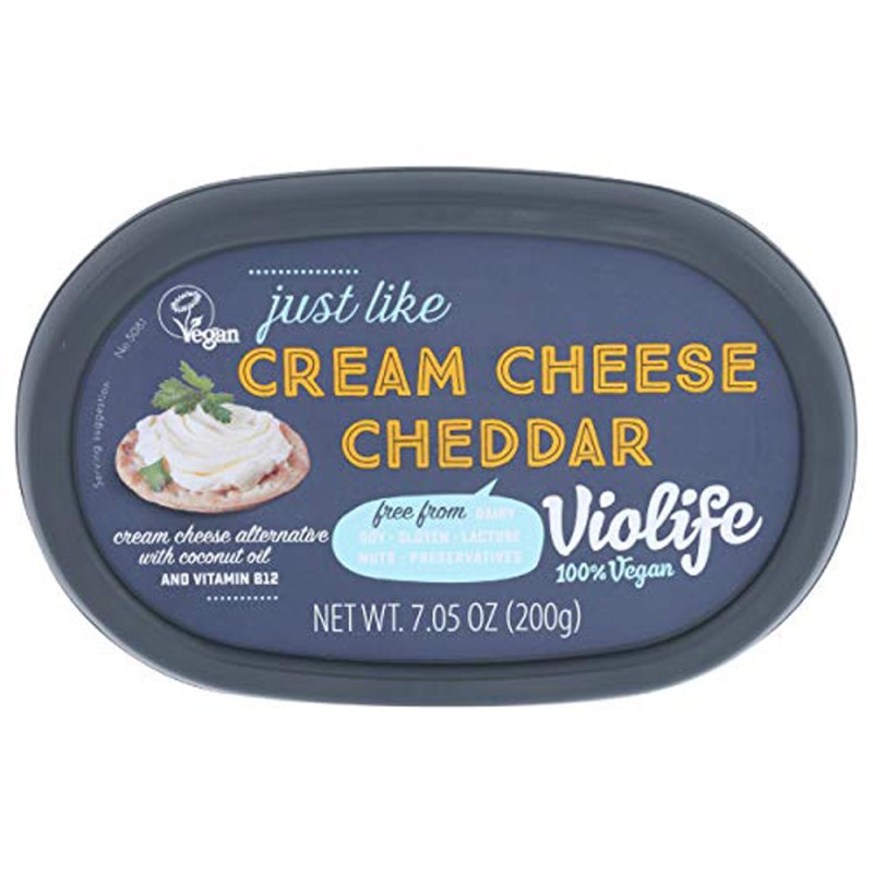 VIOLIFE CREAM CHEESE CHEDDAR VIOLIFE CREAM CHEESE CHEDDAR