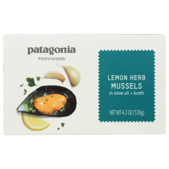 PATAGONIA LEMON HERB MUSSELS PATAGONIA LEMON HERB MUSSELS