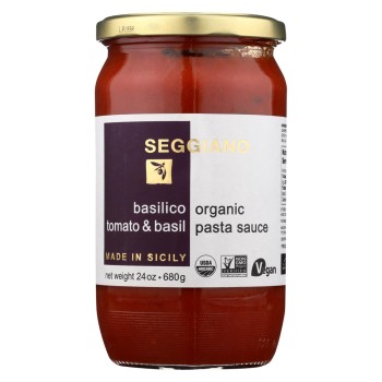 Seggiano Basilico Tomato & Basil Organic Pasta Sauce Seggiano Basilico Tomato & Basil Organic Pasta Sauce