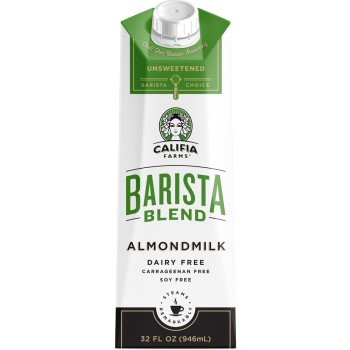 Califia Farms Barista Unsweetened Almondmilk Califia Farms Barista Unsweetened Almondmilk