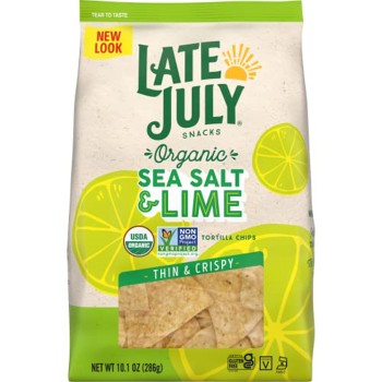 Late July Tortilla Chips Sea Salt & Lime Late July Tortilla Chips Sea Salt & Lime