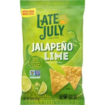 Late July Tortilla Chip Jalapeno Lime Late July Tortilla Chip Jalapeno Lime