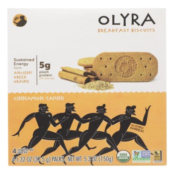 Olyra Breakfast Biscuits Cinnamon Tahini Olyra Breakfast Biscuits Cinnamon Tahini