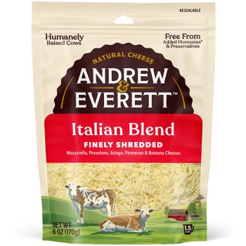 Andrew & Everett Finely Shredded Italian Blend Andrew & Everett Finely Shredded Italian Blend