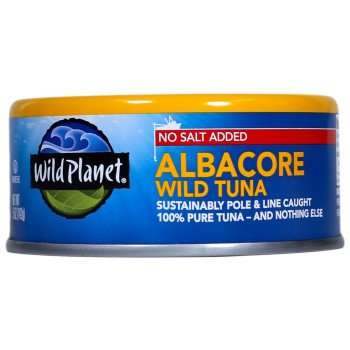 WILD PLANET ALBACORE WILD TUNA NO SALT WILD PLANET ALBACORE WILD TUNA NO SALT