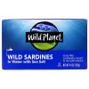 WILD PLANET SARDINES IN WATER WILD PLANET SARDINES IN WATER