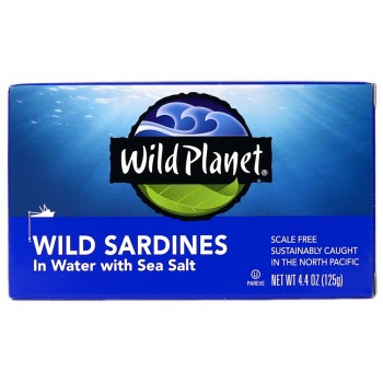 WILD PLANET SARDINES IN WATER WILD PLANET SARDINES IN WATER