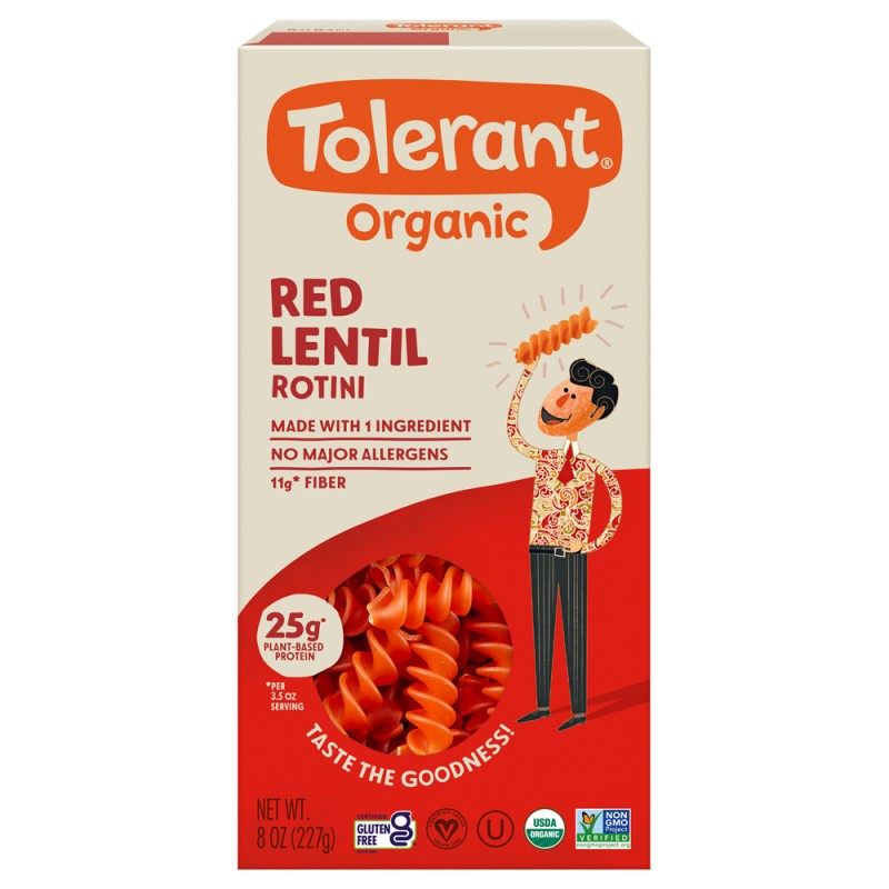 tolerent organic ren lentil rotini tolerent organic ren lentil rotini