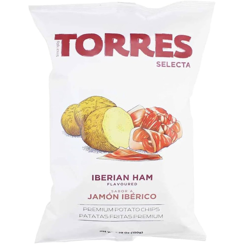 Torres Iberian Ham Potato Chips Torres Iberian Ham Potato Chips