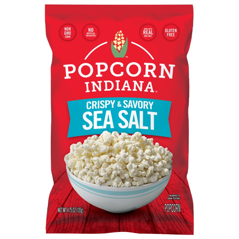 POPCORN INDIANA SEA SALT POPCORN INDIANA SEA SALT