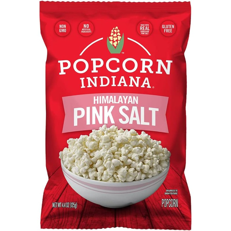 POPCORN INDIANA PINK SALT POPCORN INDIANA PINK SALT