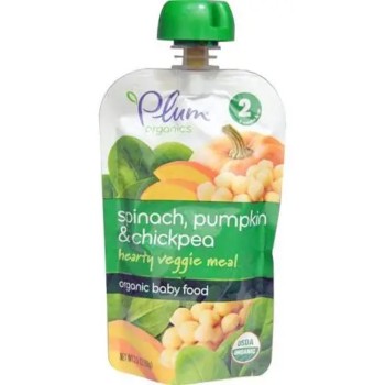Plum Organics Pumpkin, Chickpea, Spinach Plum Organics Pumpkin, Chickpea, Spinach