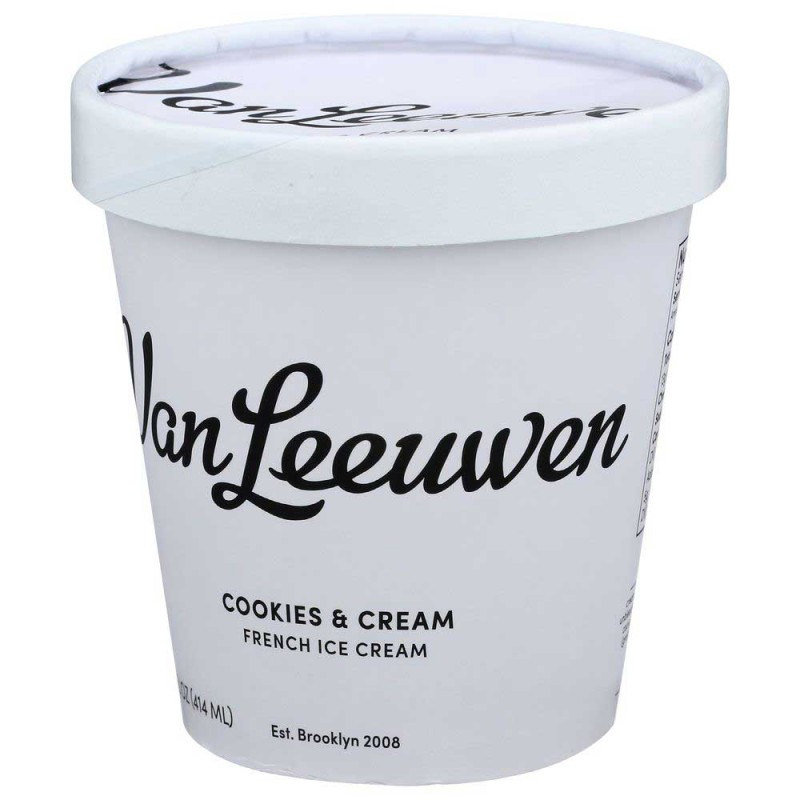Van Leeuwen Cookies & Cream French Ice Cream Van Leeuwen Cookies & Cream French Ice Cream