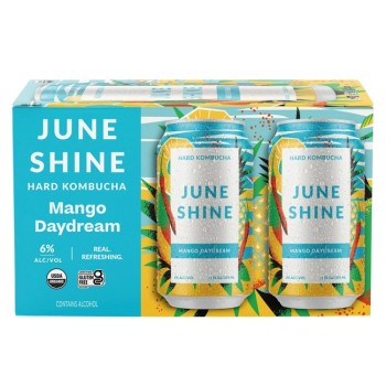 JuneShine Hard Kombucha Mango Daydream JuneShine Hard Kombucha Mango Daydream