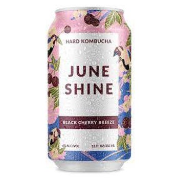 June Shine Hard Kombucha Black Cherry June Shine Hard Kombucha Black Cherry
