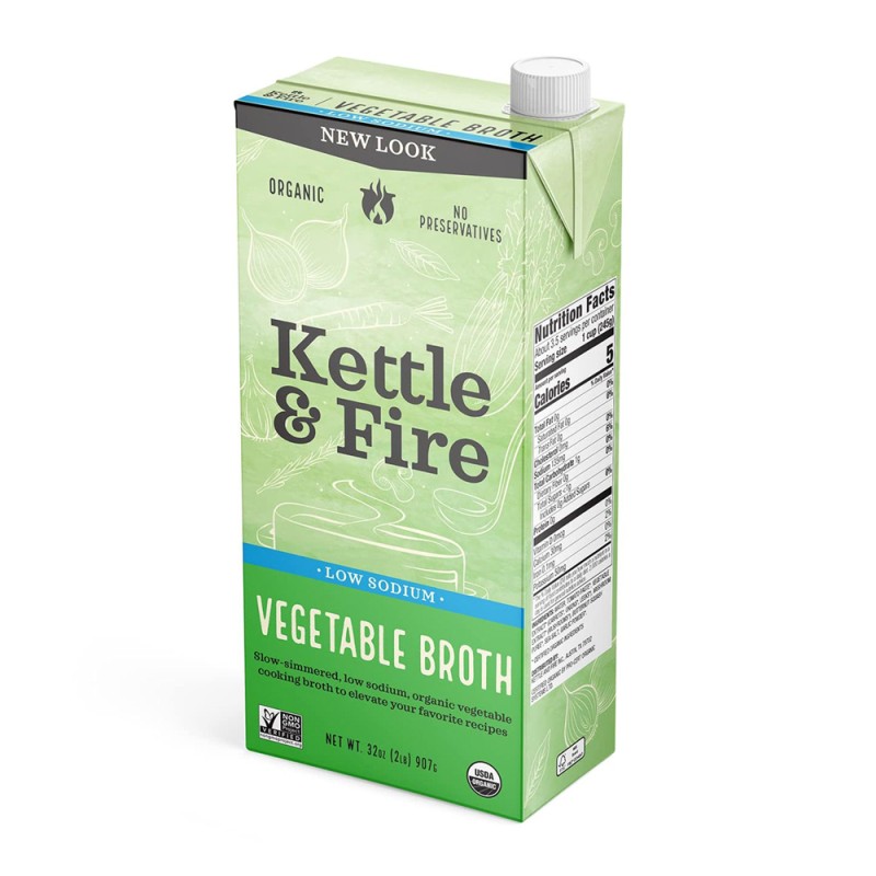 Kettle & Fire Organic Vegetable Broth Kettle & Fire Organic Vegetable Broth