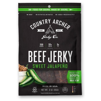 Country Archer Sweet Jalapeno Beef Jerky Country Archer Sweet Jalapeno Beef Jerky