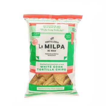La Milpa White Corn Tortilla Chips La Milpa White Corn Tortilla Chips