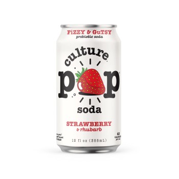 POP STRAWBERRY & RHUBARB SODA POP STRAWBERRY & RHUBARB SODA