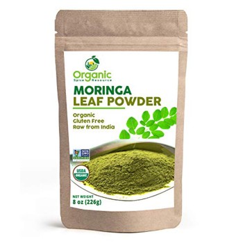ORGANIC MORINGA LEAF POWDER 8 OZ ORGANIC MORINGA LEAF POWDER 8 OZ