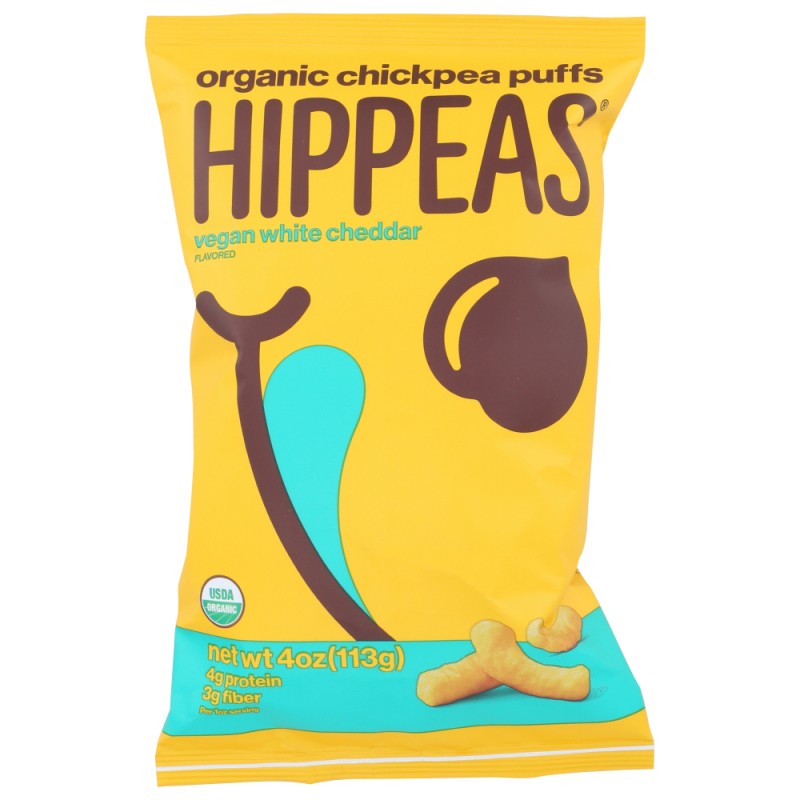 Hippeas - Organic Chickpea Puffs Vegan White Cheddar Hippeas - Organic Chickpea Puffs Vegan White Cheddar