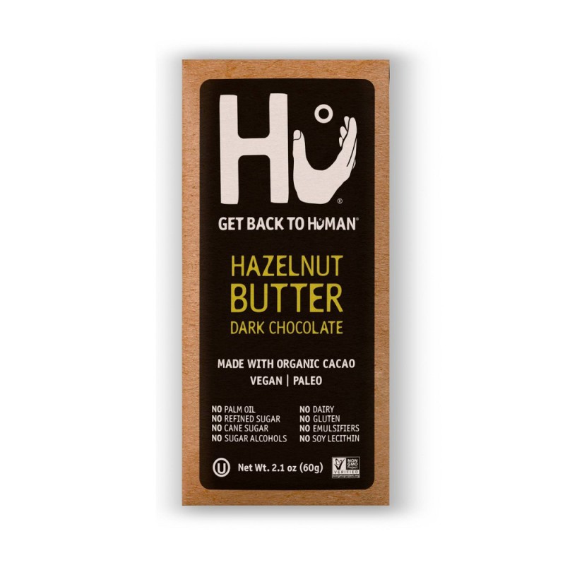 Hu Hazelnut Butter Dark Chocolate Bar Hu Hazelnut Butter Dark Chocolate Bar