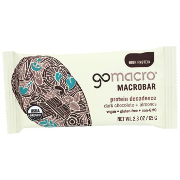 Gomacro Macrobar Dark Chocolate & Almond Gomacro Macrobar Dark Chocolate & Almond