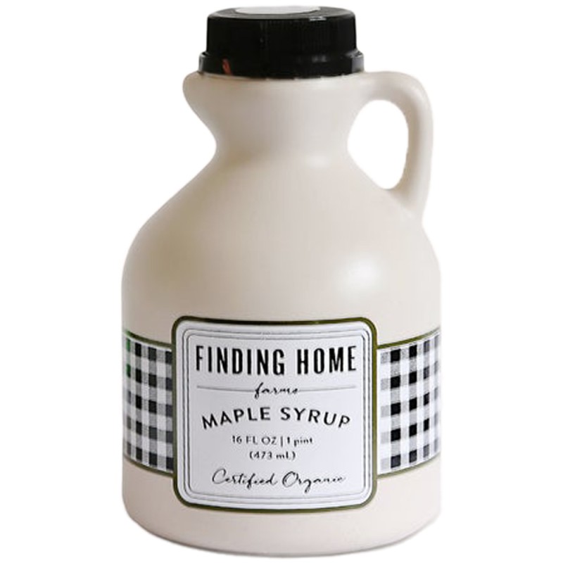 FINDING HOME MAPLE SYRUP ORG 16 FL OZ FINDING HOME MAPLE SYRUP ORG 16 FL OZ