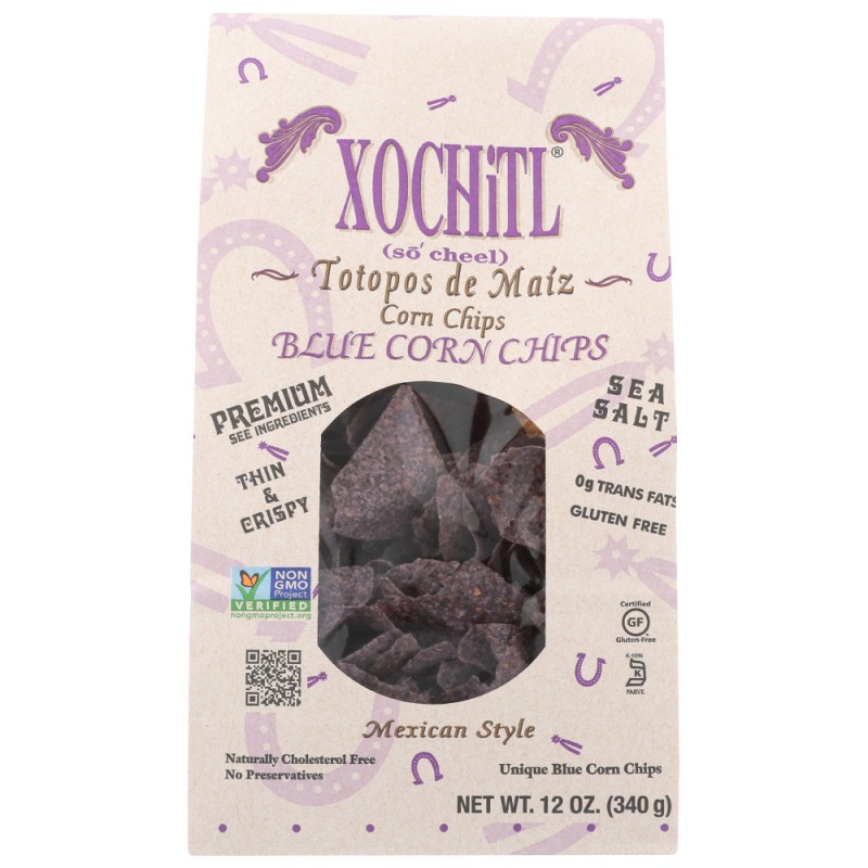 Xochitl Blue Corn Chips Sea Salt Xochitl Blue Corn Chips Sea Salt
