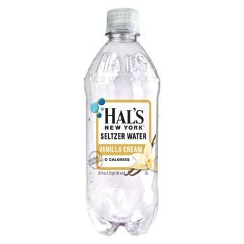 Hal Seltzer Water, Vanilla Cream Hal Seltzer Water, Vanilla Cream