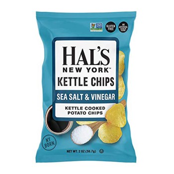 Hal's Sea Salt & Venegar Chips 2oz