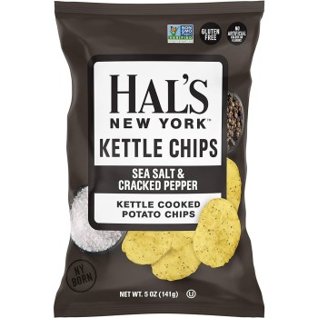 Hal's Kettle Chips Sea Salt & Papper Hal's Kettle Chips Sea Salt & Papper