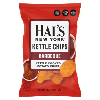 Hal's Kettle Chips Brbeque Hal's Kettle Chips Brbeque
