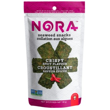 Nora Seaweed Snacks Crispy Spicy Nora Seaweed Snacks Crispy Spicy