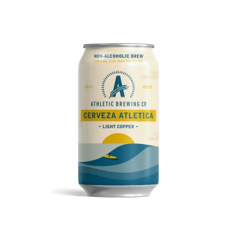 Athletic Brewing Cerveza Atletica Athletic Brewing Cerveza Atletica