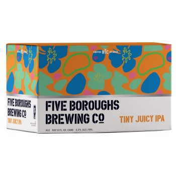 FIVE BOROUGHS TINY JUCY IPA FIVE BOROUGHS TINY JUCY IPA