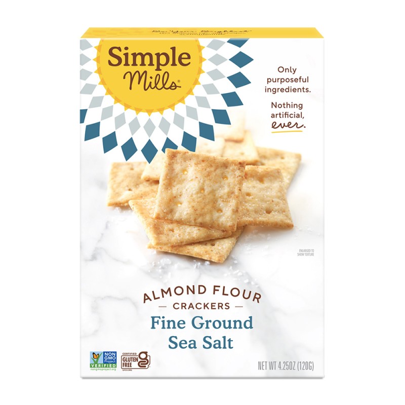 Simple Mills Almond Flour Crackers Sea salt Simple Mills Almond Flour Crackers Sea salt