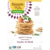 Simple Mills Organic Garlic & Herb Seed Crackers