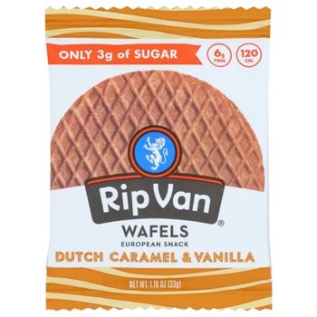 Rip Van Wafels Dutch Caramel & Vanilla Rip Van Wafels Dutch Caramel & Vanilla