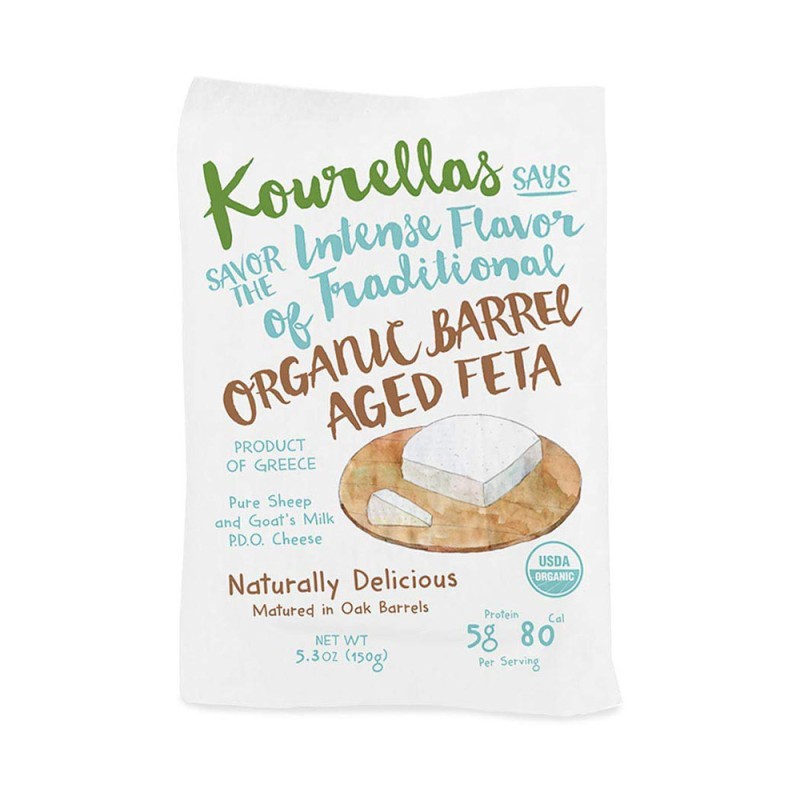 Kourellas Organic Barrel Feta Kourellas Organic Barrel Feta