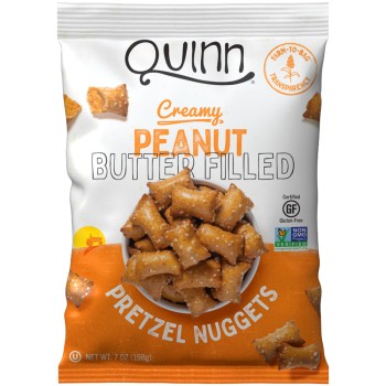 QUINN CREAMY PEANUT BUTTER FILLED QUINN CREAMY PEANUT BUTTER FILLED