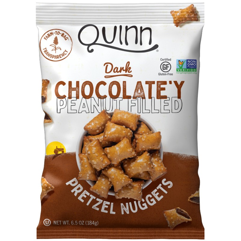 Quinn Pretzel Nuggets Chocolate'y Quinn Pretzel Nuggets Chocolate'y